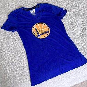 Golden State Warriors v-neck, Adidas Tee